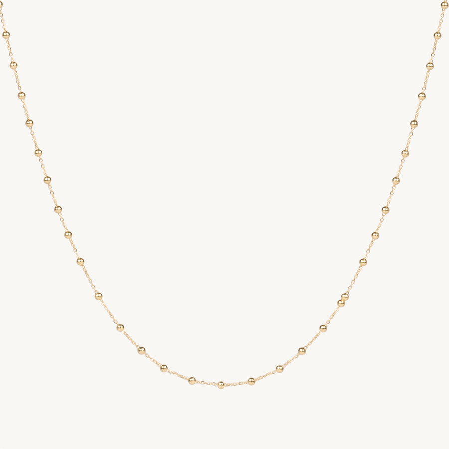 Gold Dainty Bead Chain