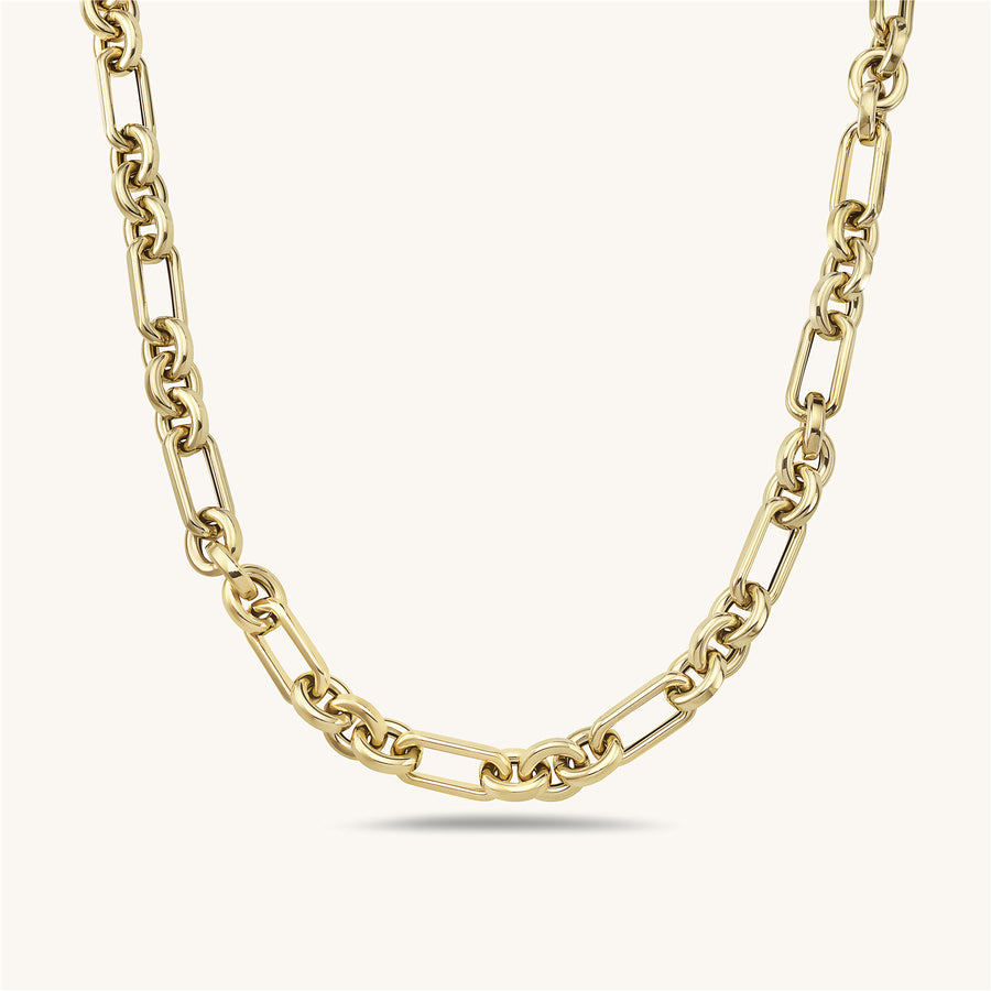Specialty Oval And Rectangular Statement Link Chain