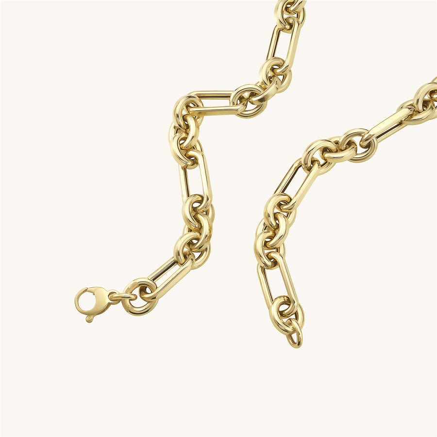 Specialty Oval And Rectangular Statement Link Chain
