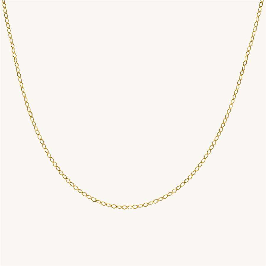 Gold Open Link Dainty Chain