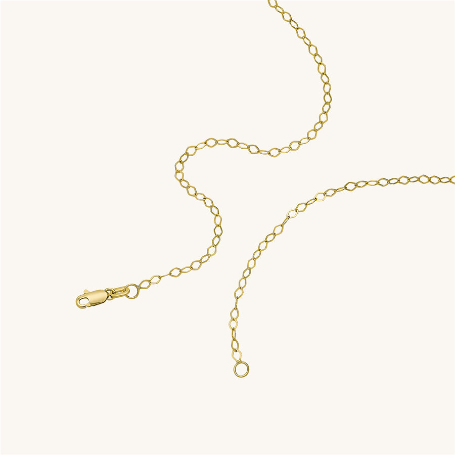 Gold Open Link Dainty Chain