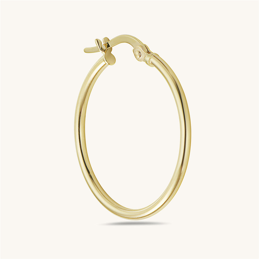 gold large hoops