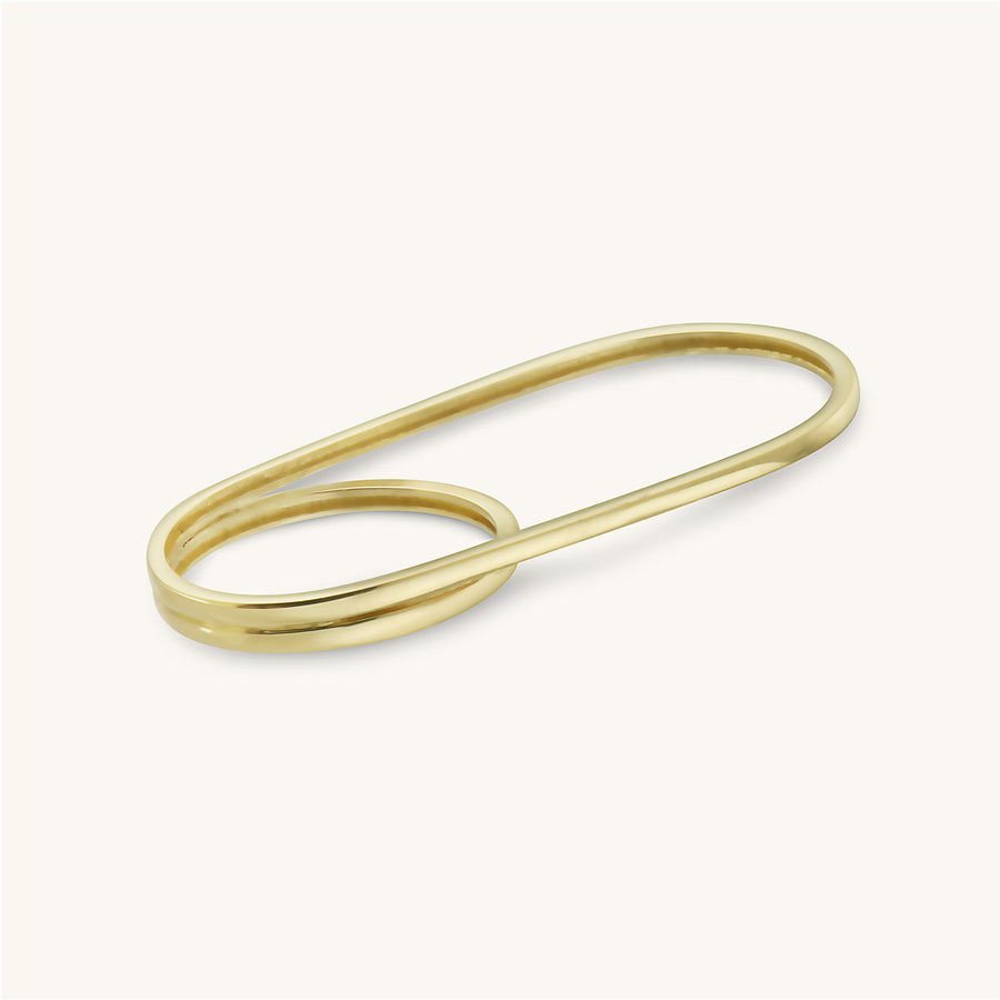 Two-Finger Gold Ring