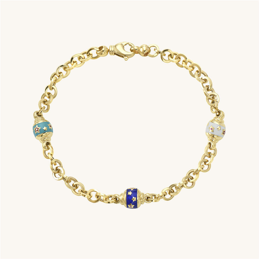 Sea Gold Link Bracelet