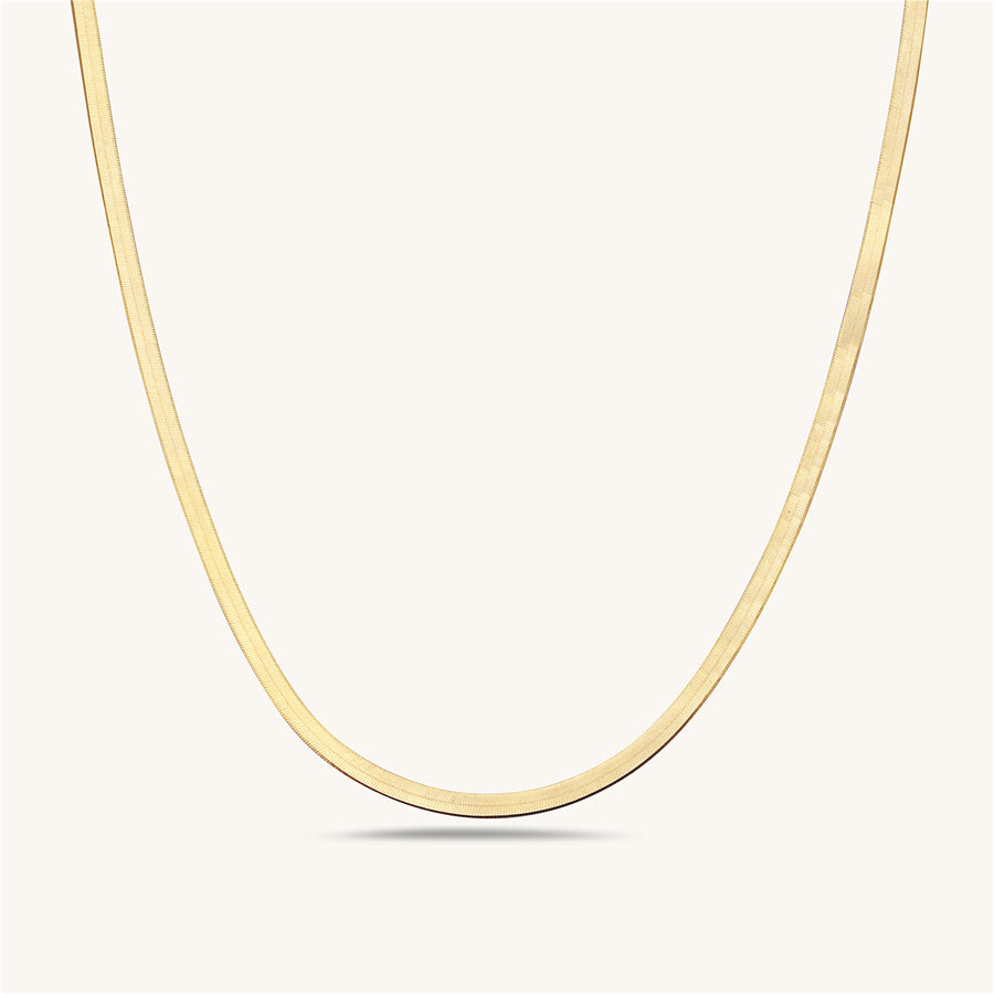 Orvieto Gold Herringbone Chain