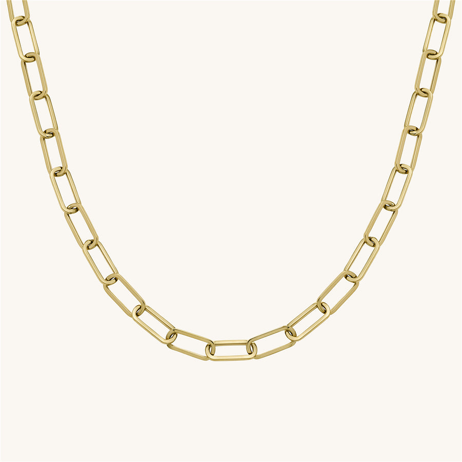 Anna Gold Paperclip Chain