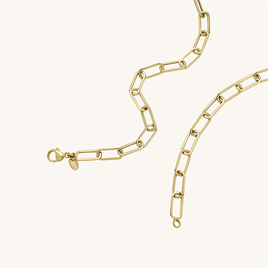 Anna Gold Paperclip Chain
