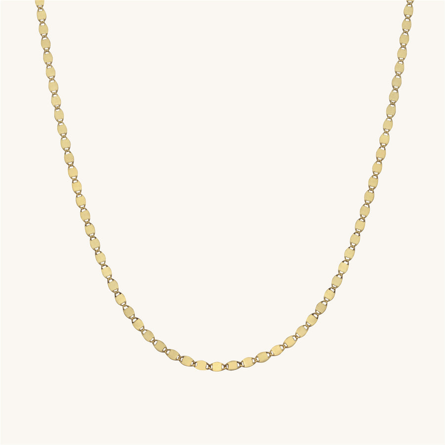 Polished Gold Mariner Link Chain 
